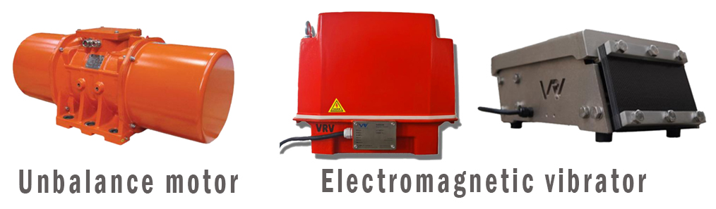 vibrating feeder unit