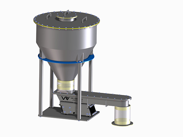 Quantitative vibration feeder