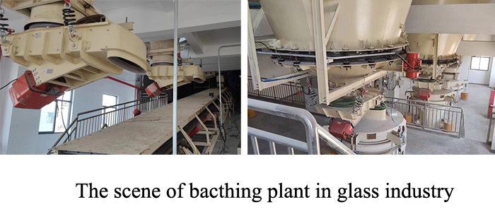 vibrating feeder and batching plant