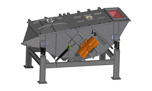 Linear vibrating screen