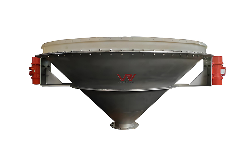 Silo vibrating bottom