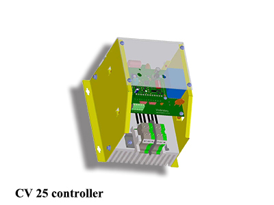 Electromagnetic vibrating feeder controller