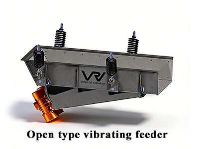 Open vibrating feeder Open vibrating feeder