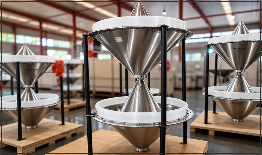 Food grade SS304 bin activator for food industry Food grade SS304 bin activator for food industry