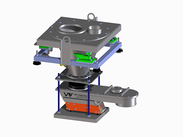 Quantitative vibration feeder- precise vector control of discharge volume