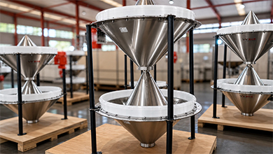 Bin Activator | Food Grade SS304 Bin Activator for Food Industry Material Discharging
