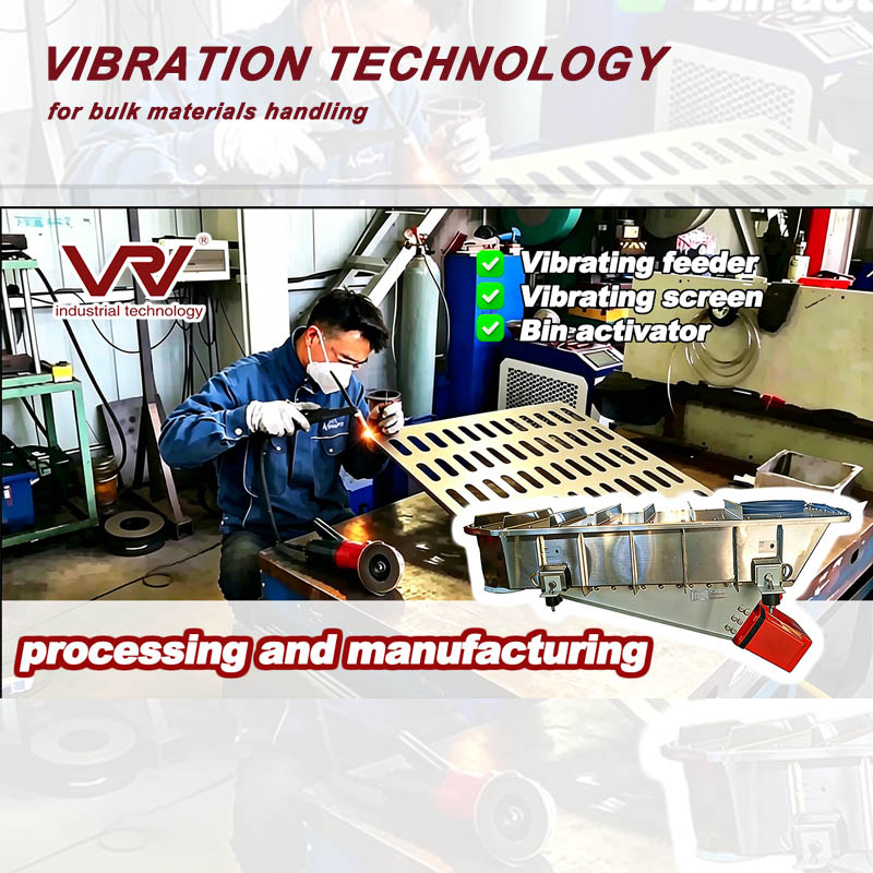 Our Production Process | Quality Built VRV Vibrating Equipment