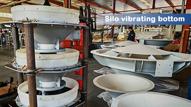 China silo vibrating bottom manufacturer provides solution of silo discharging