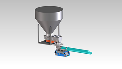 Little vibrating feeder - the best solution to convey powder and fine materials